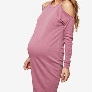 BRAND NEW Motherhood Maternity cold shoulder dress